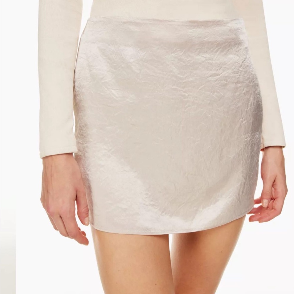 aritzia mini skirt